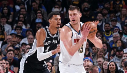 mk体育下载-此前掘金2-1马刺：约基奇3战场均30+12+12，文班1场34分18板